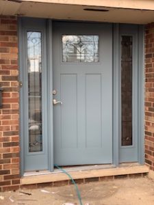 fiberglass door install elgin illinois